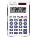 Sharp EL-243SB basic calculator with compact design large display and simple functions for everyday home and office use
