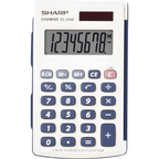 Sharp EL-243SB basic calculator with compact design large display and simple functions for everyday home and office use