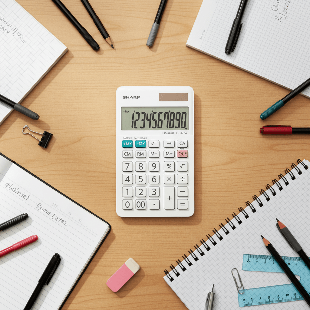 Sharp EL-377WB Professional Calculator