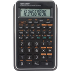 Sharp EL-501X2BWH basic scientific calculator with essential functions and compact design for students and everyday calculations