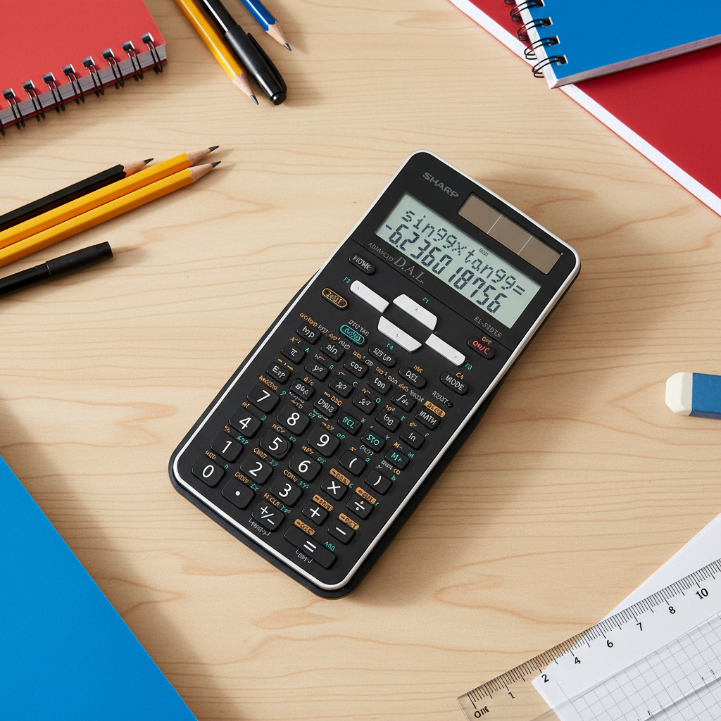 Sharp EL-506TSBBW Advanced Scientific Calculator