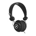 Set of 10 black Favoritz TRRS school headsets with inline microphones