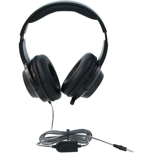 Califone 3065AVT lightweight stereo headset with mic for learning and testing