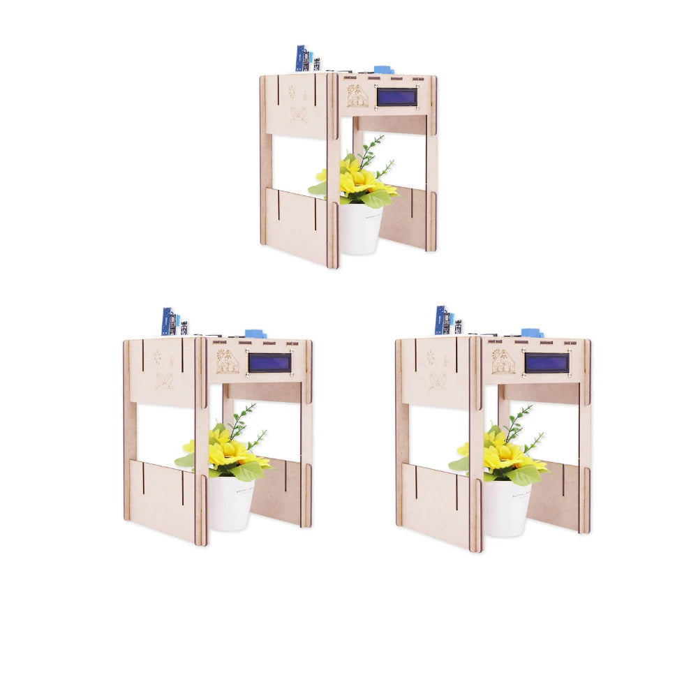 HamiltonBuhl Arduino Based Build-It-Yourself LED SmartFarm Grow Light – Pack of 3
