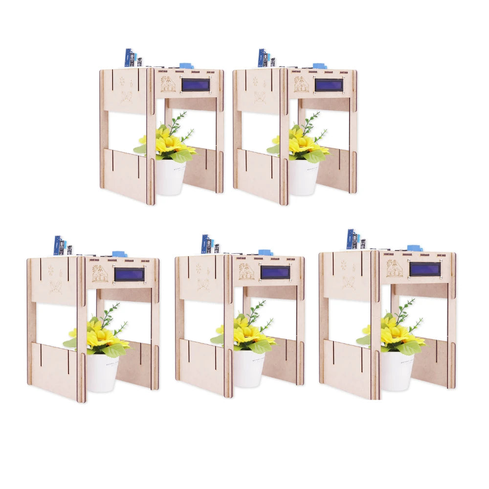 HamiltonBuhl Arduino Based Build-It-Yourself LED SmartFarm Grow Light – Pack of 5