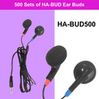 HamiltonBuhl Ear Buds with Foam Cushions – 500 Pack