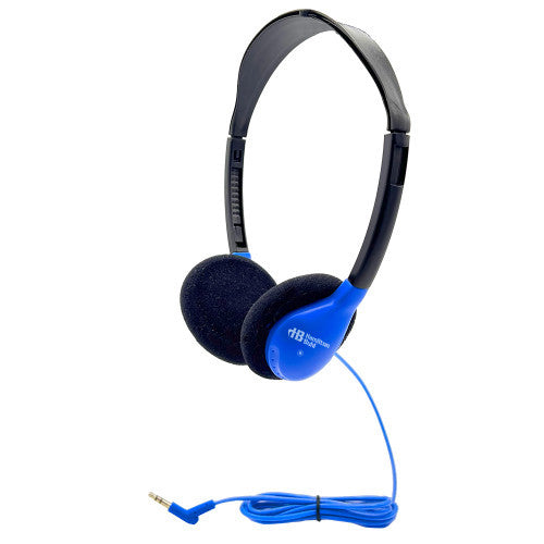 HamiltonBuhl SchoolMate HA2 personal on-ear headphones in blue