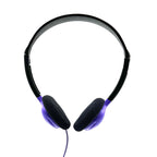 Purple SchoolMate HA2 headphones with Dura-Cord and 3.5mm plug