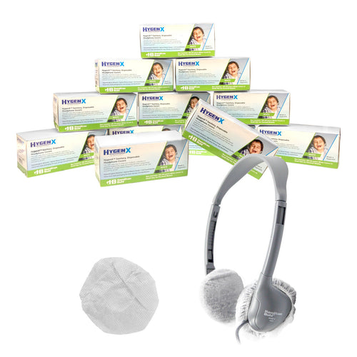 600 pairs of HygenX sanitary ear cushion covers for school headphones