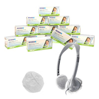 Thumbnail for 600 pairs of HygenX sanitary ear cushion covers for school headphones