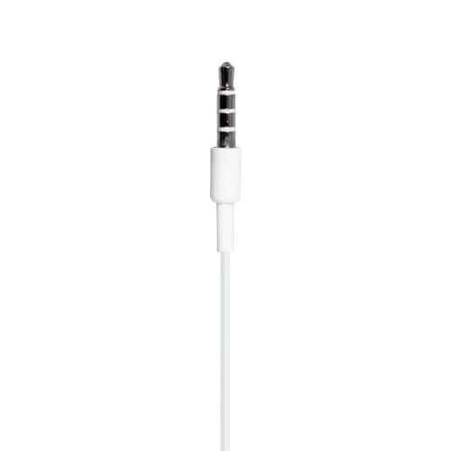 3.5mm TRRS plug on HamiltonBuhl stereo ear buds compatible with laptops, tablets, and phones.