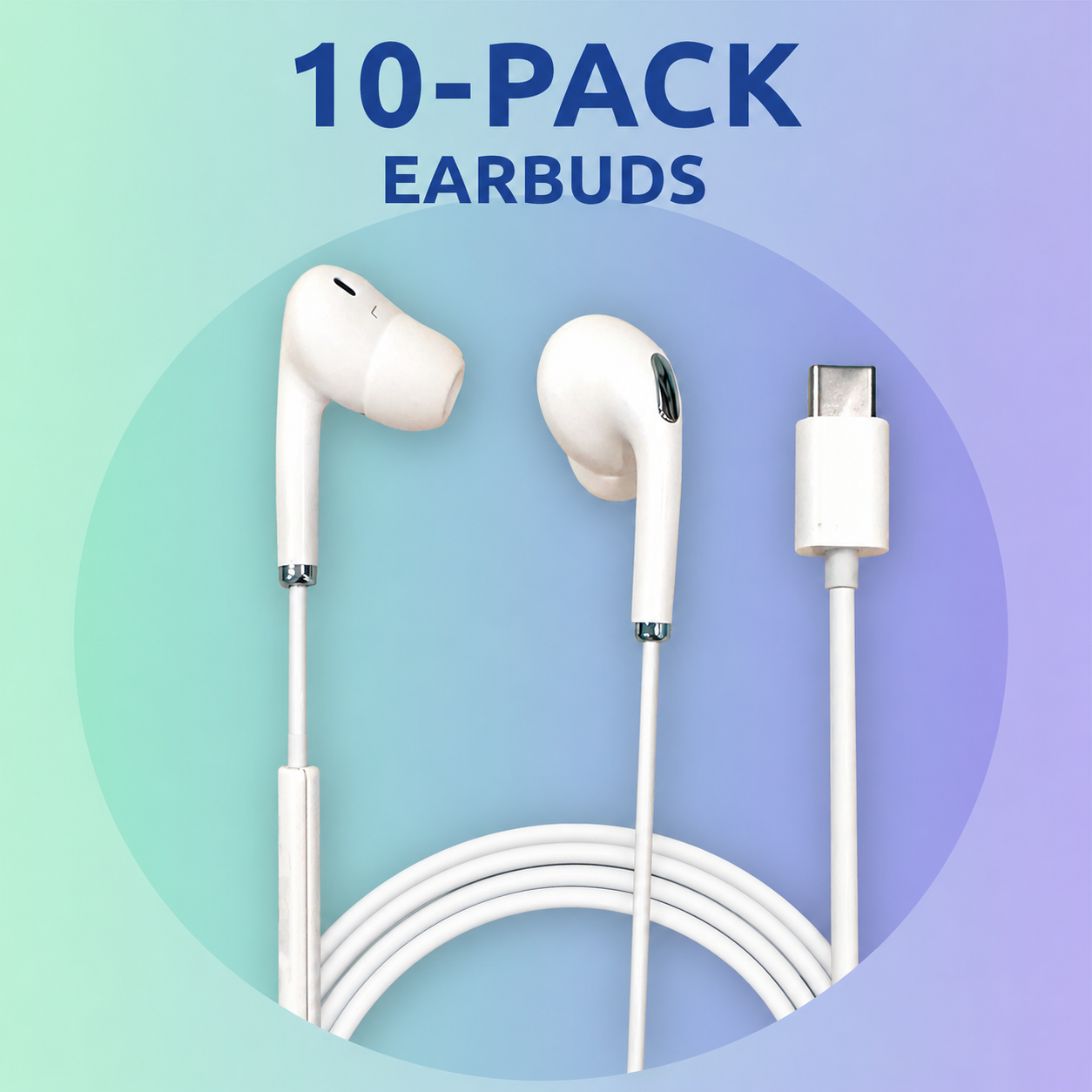 HamiltonBuhl USB-C Ear Buds – 10 Pack