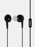 Koss KEB6i wired in-ear earbuds with inline microphone and 3.5mm audio plug in black