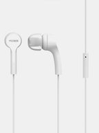 Koss KEB9i wired in-ear earbuds with inline microphone and 3.5mm audio plug in white