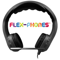 Thumbnail for HamiltonBuhl® Flex-Phones™ TRRS Auriculares con micrófono de cuello de cisne - Paquete de 42