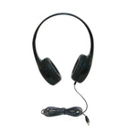 Califone KH-08N on-ear headphones for education, durable and comfortable bulk school headphones for students.