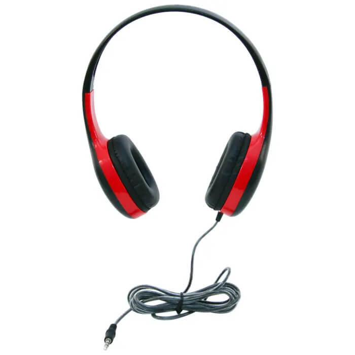 Califone KH-08N on-ear headphones, bulk school headphones for kids, ideal for education and classroom use.