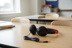 Califone KH-12 Pre-K On-Ear Headphones – 3.5mm Classroom Headphones for Early Learners