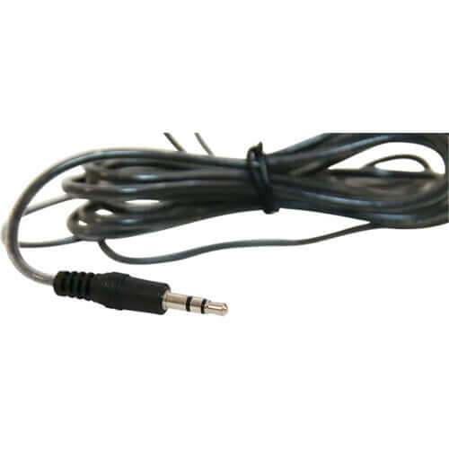 close  up view of 3.5mm trss for Califone KH-12 pre-K on-ear headphones