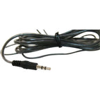 close  up view of 3.5mm trss for Califone KH-12 pre-K on-ear headphones