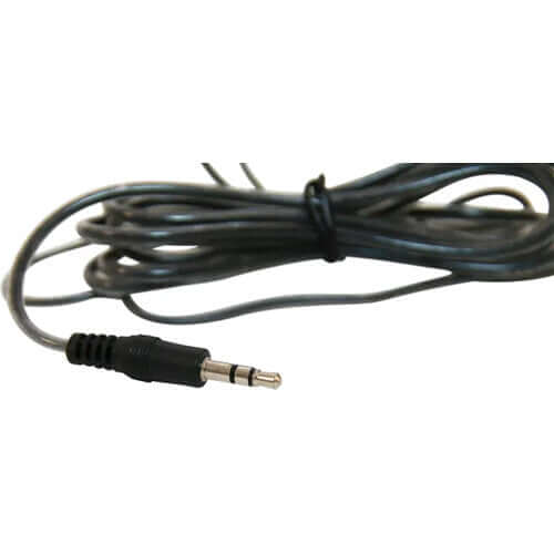 close up view of 3.5mm trss for Califone KH-12V pre-K on-ear headphones with volume control