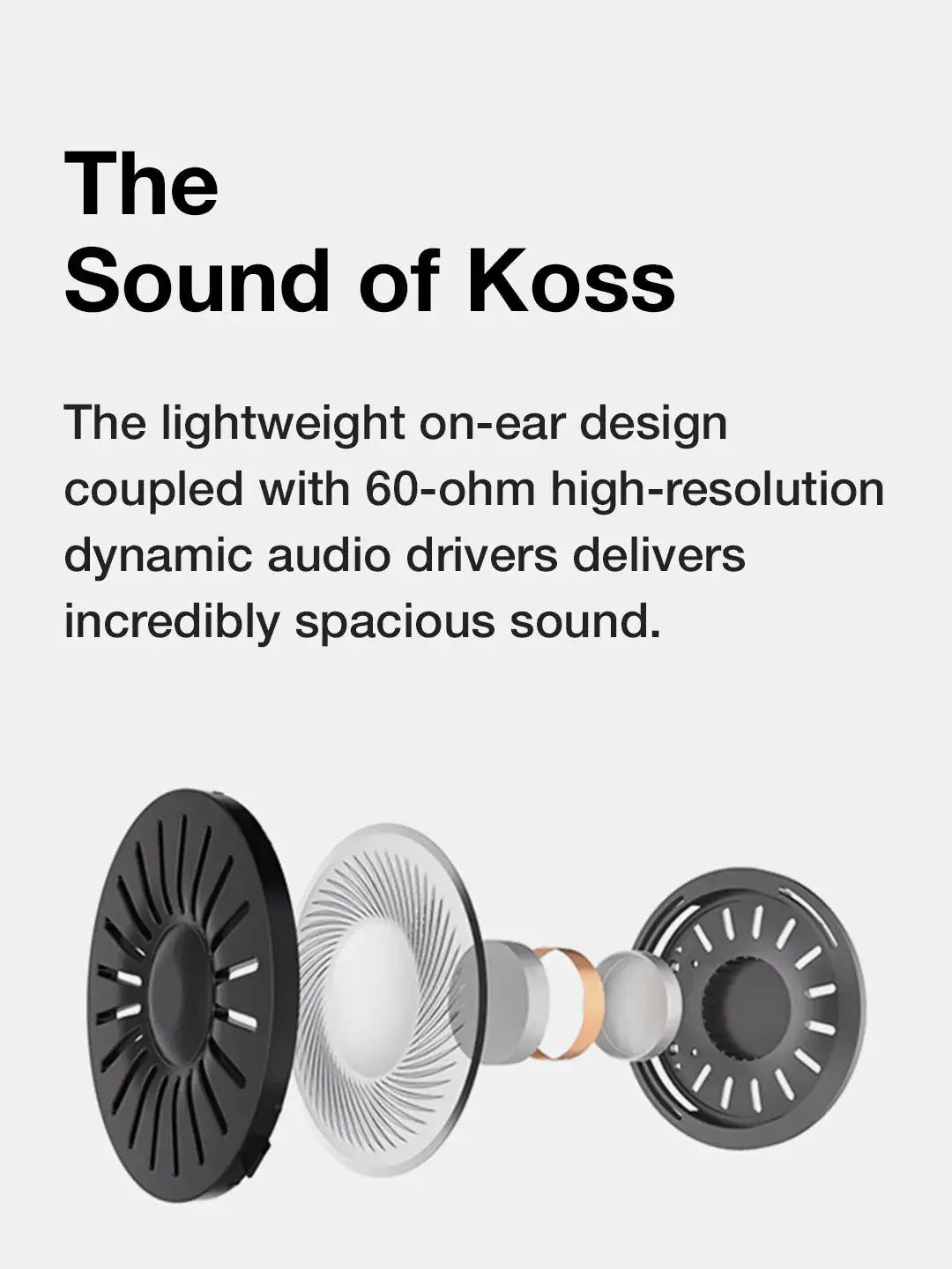 Koss KPH30i Lightweight On-Ear Headphones