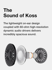 Thumbnail for Koss KPH30i Lightweight On-Ear Headphones