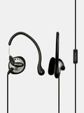Koss KSC22i SportClip ear clip headphones with secure fit and inline microphone