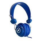 avoritz TRRS school headsets with inline microphones in blue