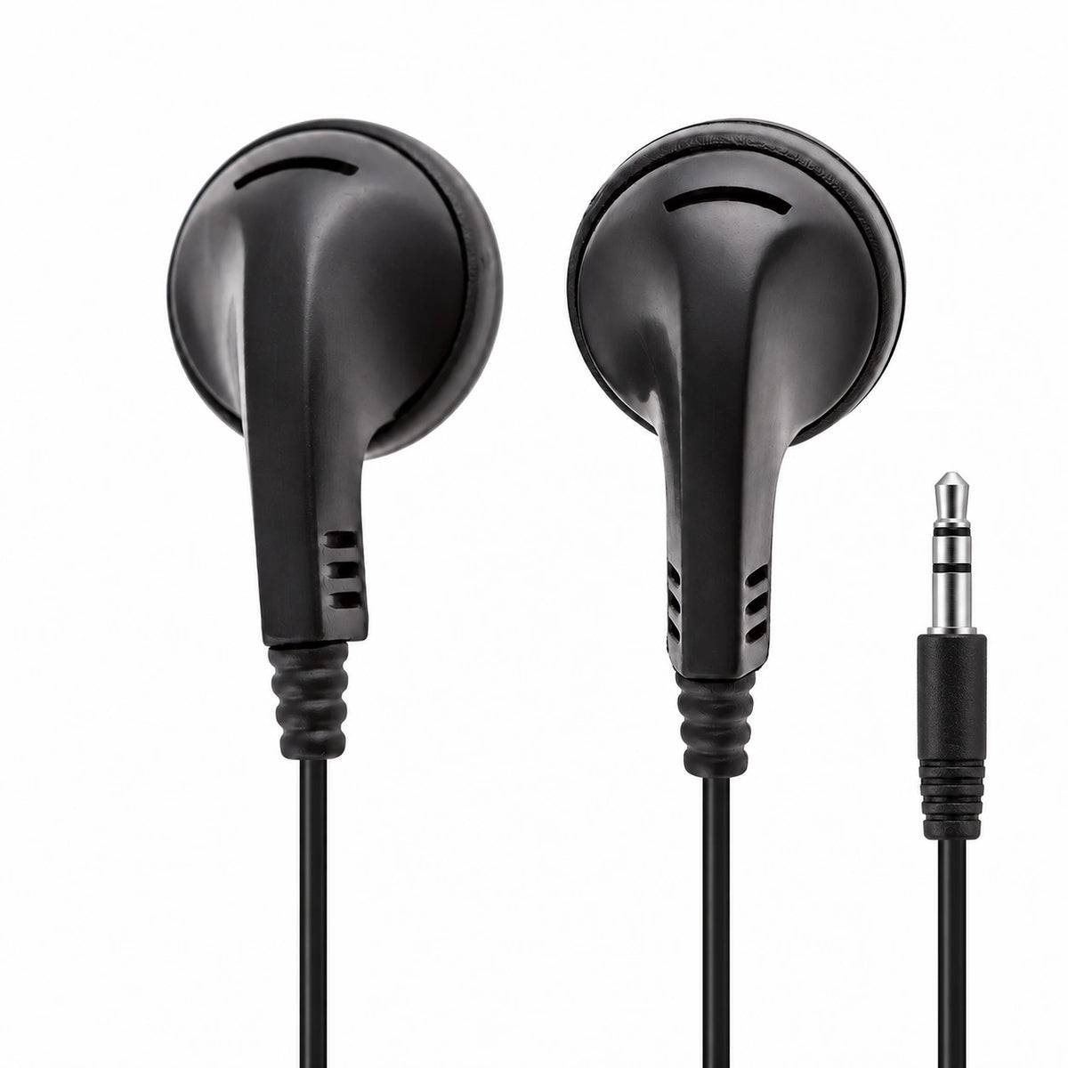 LH-120 Earbuds with white background
