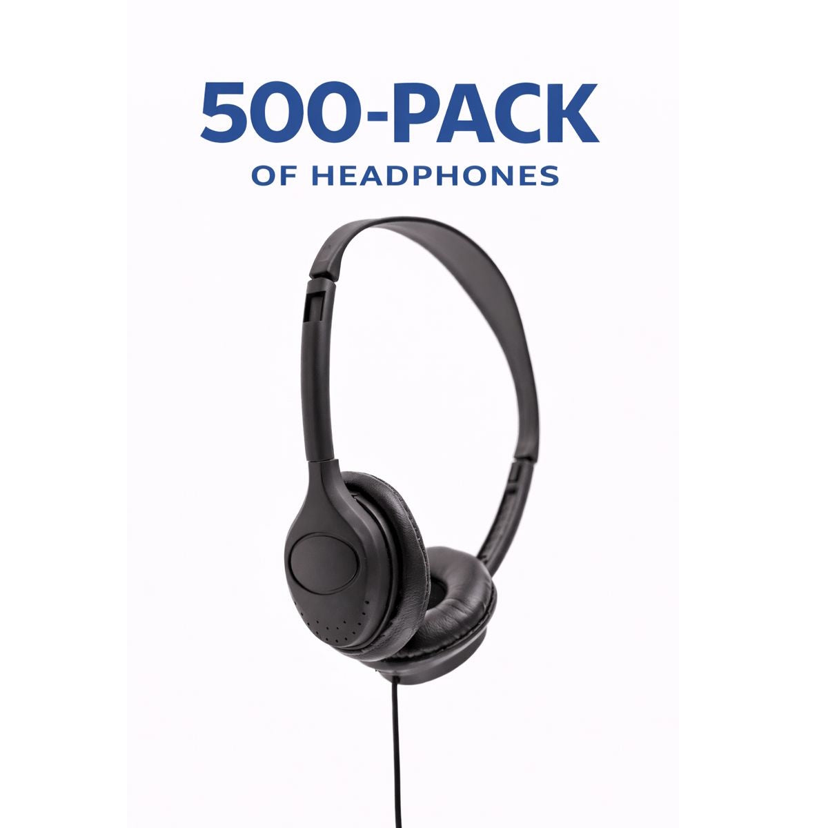 The Bulk school headphones in a 500 pack at learning headphones.