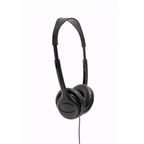 Bulk school headphones with cushioned ear cups, ideal for classrooms and educational use.