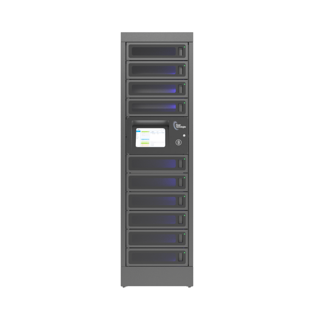 POWRT LKRPTProP10 secure smart charging locker with 10 compartments