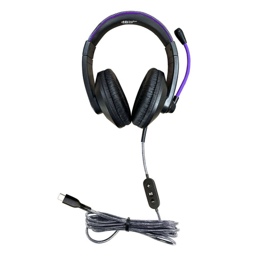 Smart-Trek Deluxe Stereo Headset USB-C Plug with Microphone 