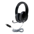 Mach-2 multimedia stereo school headset with microphone and USB-A connector for classroom computers