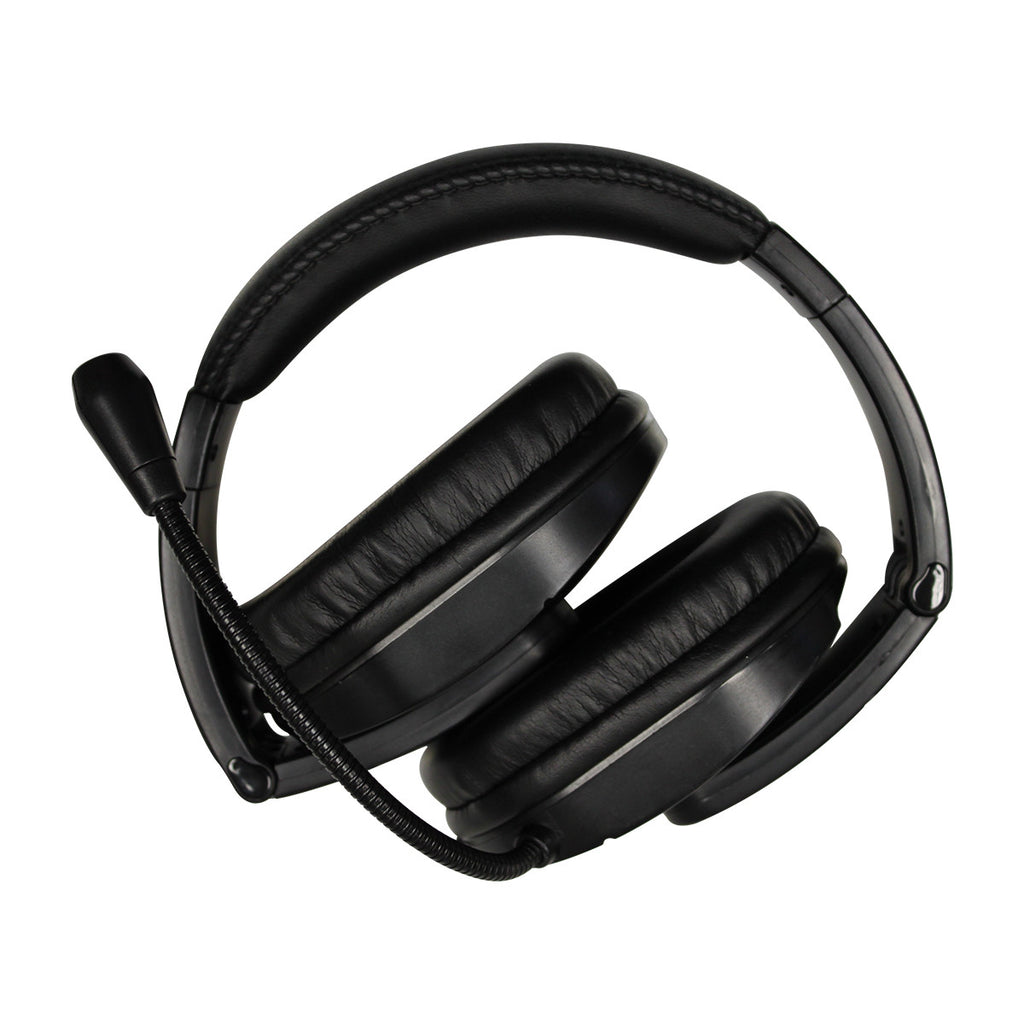 HamiltonBuhl MACH-2 multimedia classroom headsets with steel reinforced gooseneck mic, 40 pack