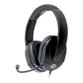 MACH-2 USB-C multimedia stereo over-ear headset with steel reinforced gooseneck microphone for classroom computers