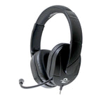 MACH-2 USB-C multimedia stereo over-ear headset with steel reinforced gooseneck microphone for classroom computers