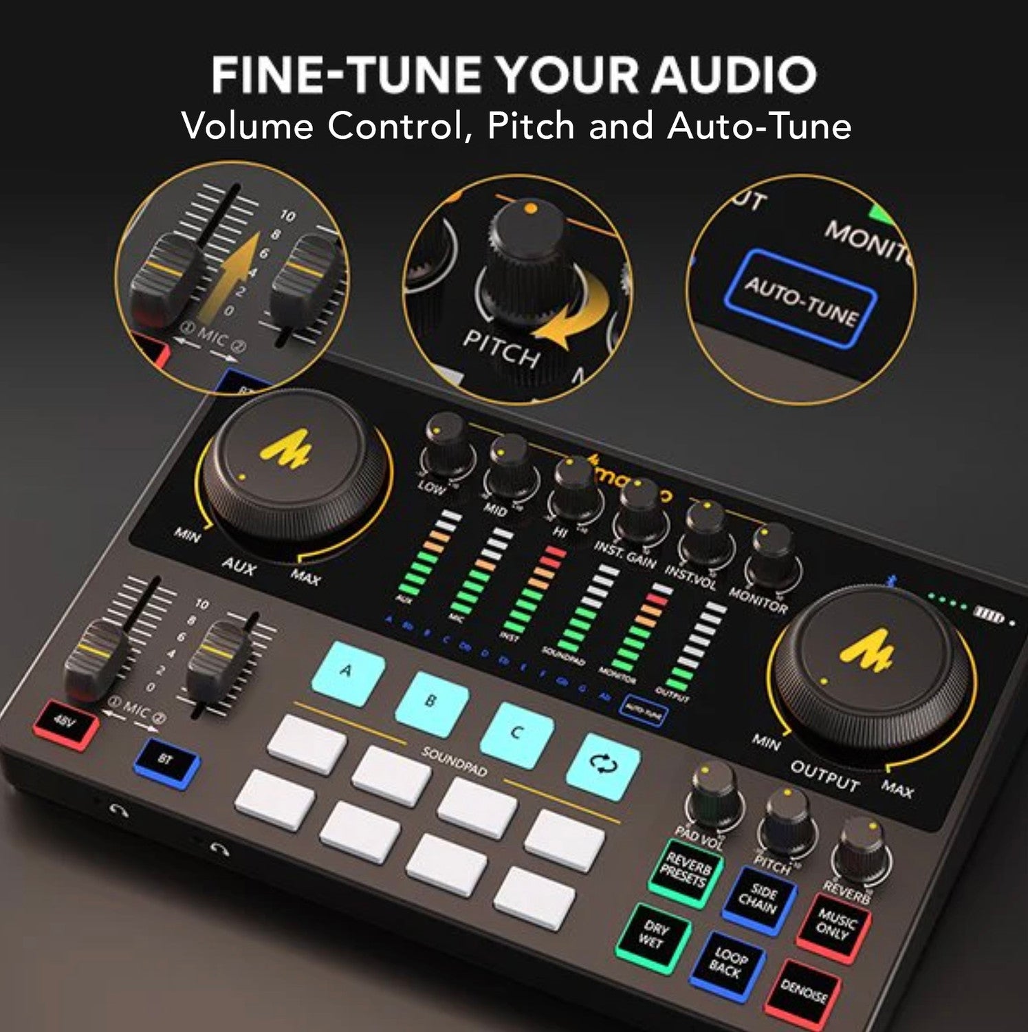 HamiltonBuhl Esports Media Production Ultra-Deluxe Studio Kit with XLR Mic
