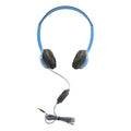School headset with inline microphone and TRRS 3.5mm plug for classroom computers