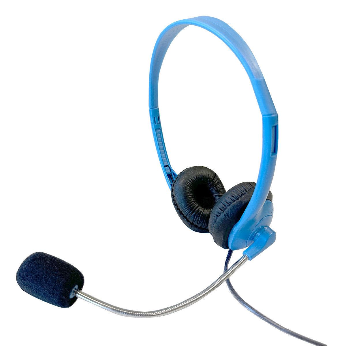 HamiltonBuhl Personal-Sized Headset with Steel-Reinforced Gooseneck Mic and TRRS Plug