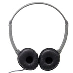 leatherette ear cushions of HamiltonBuhl SchoolMate personal-sized headphones 