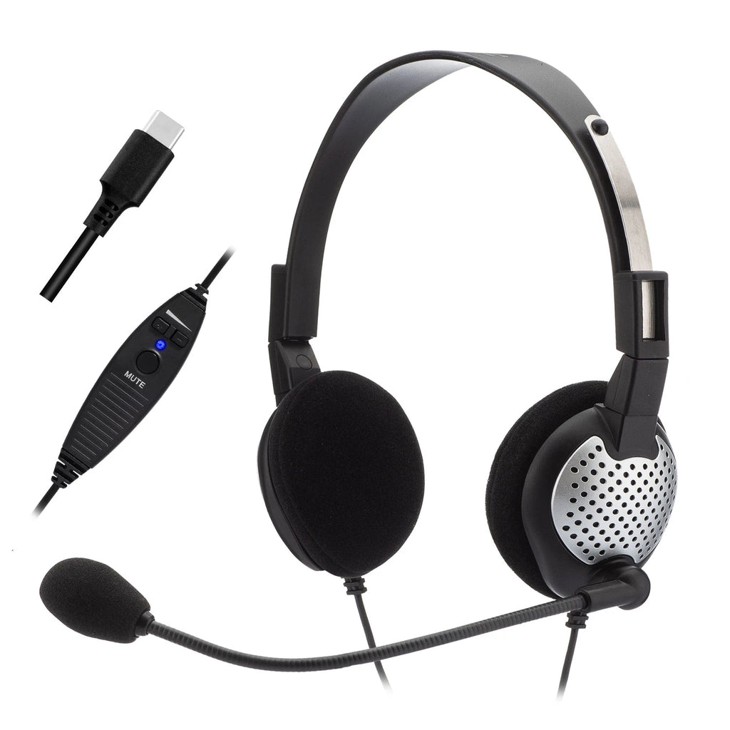 NC-185VM USB-C On-Ear Stereo Headset