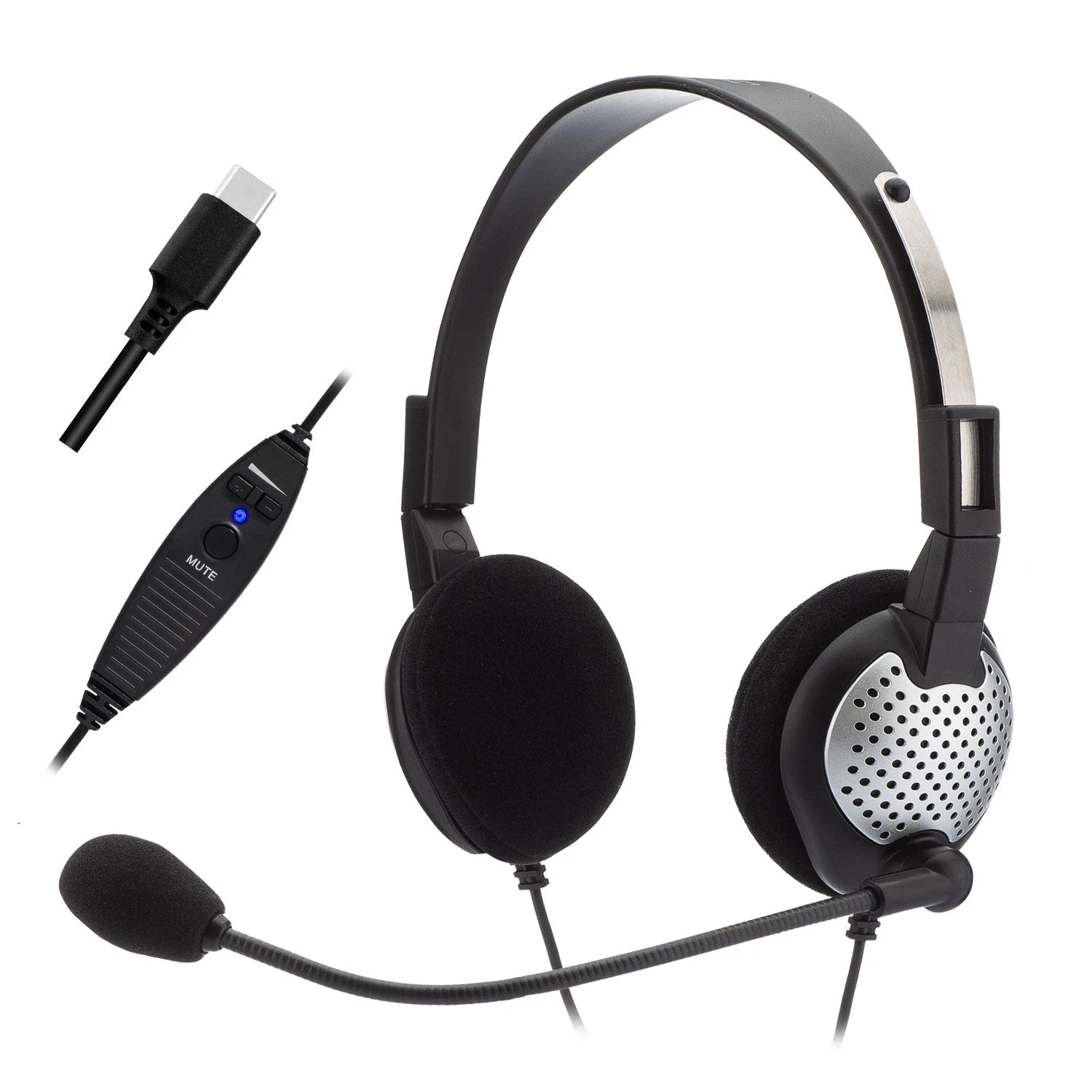 NC-185VM USB-C On-Ear Stereo Headset