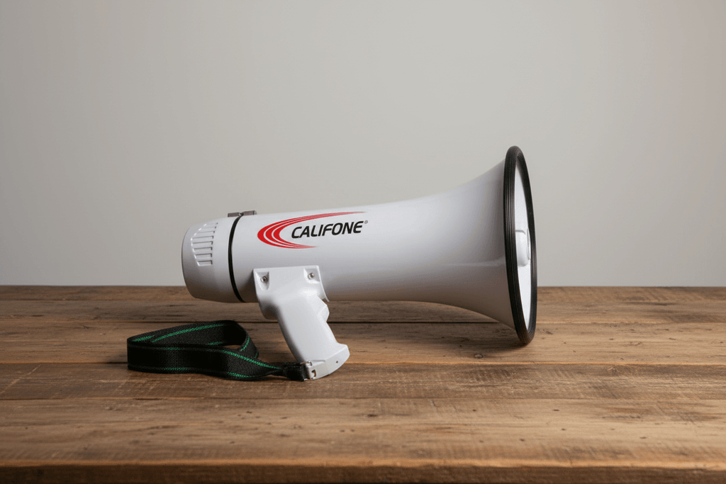 Califone PA-15 15W Megaphone with Siren