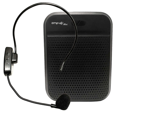 HamiltonBuhl Amp-Up Mini Personal UHF Voice Amplifier with Wireless Microphone