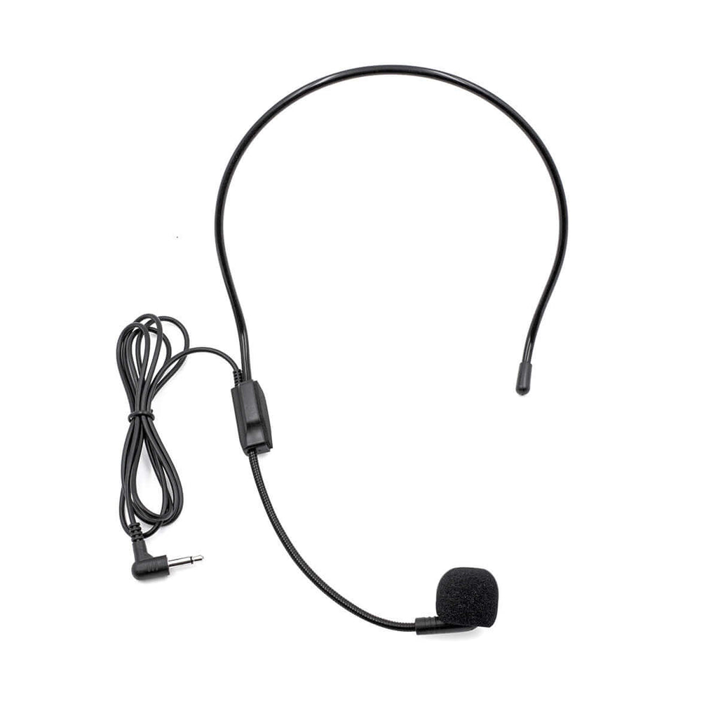 HamiltonBuhl Wired Head-Worn Microphone – Headset Mic for Amp-Up (PA-25W) & Amp-Up Mini (PA-25E)
