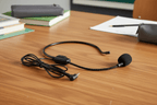HamiltonBuhl Wired Head-Worn Microphone – Headset Mic for Amp-Up (PA-25W) & Amp-Up Mini (PA-25E)