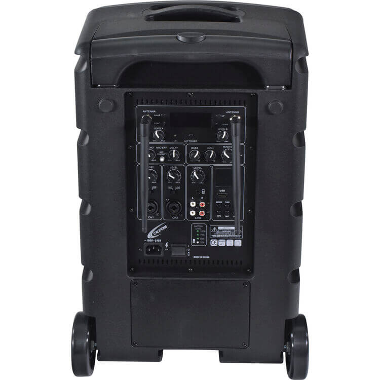 Califone Bluetooth wireless portable PA system for voice amplification and audio playback