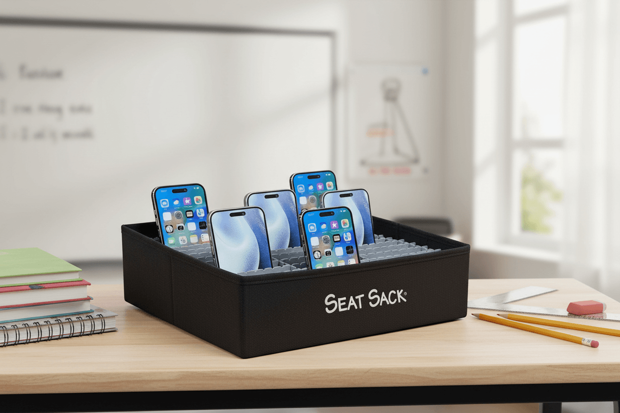 Seat Sack PB036 Classroom Cell Phone Storage Tray